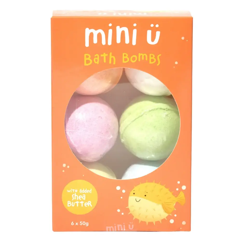 Mini U - 水果味沐浴球（6 包）（6x50g）